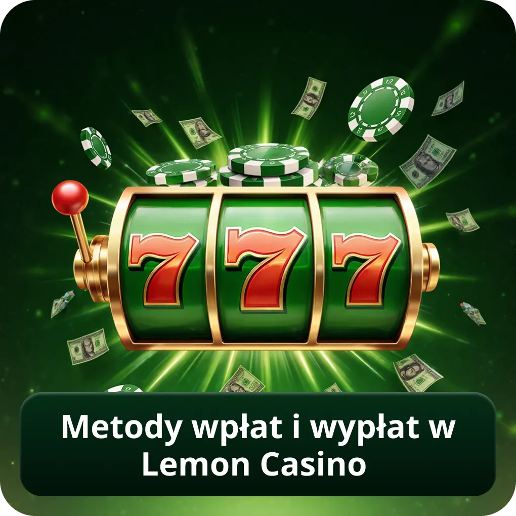 Metody wpłat i wypłat w Lemon Casino